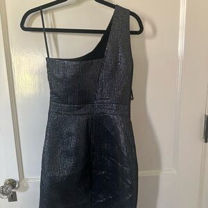 Banana Republic gunmetal cocktail dress